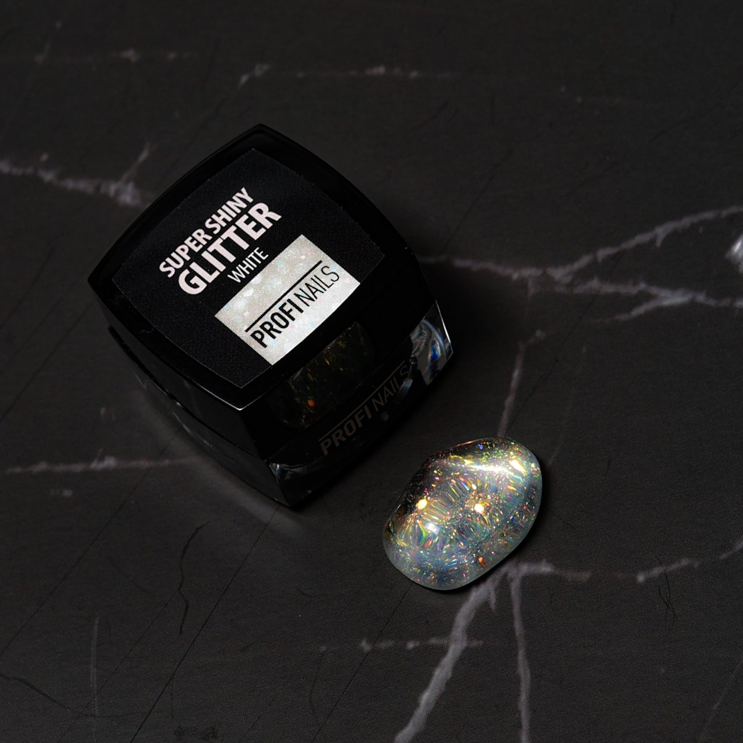 Super Shiny Glitter White