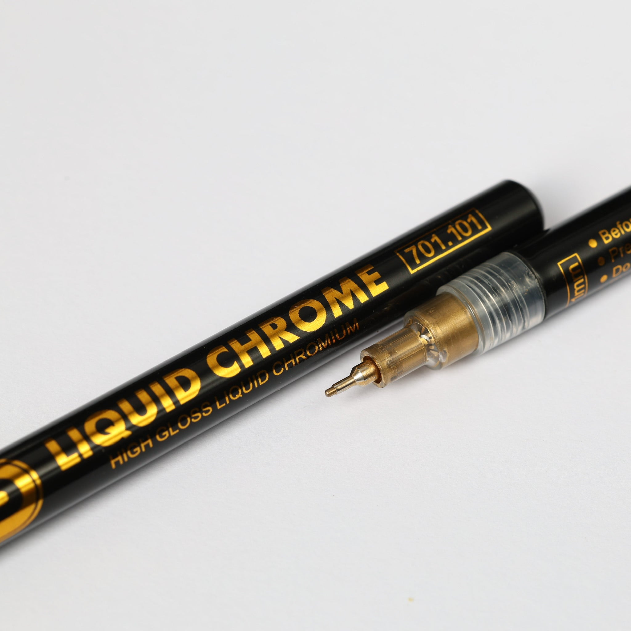 Liquid Chrome Pen Gold 1mm – Profi Nails