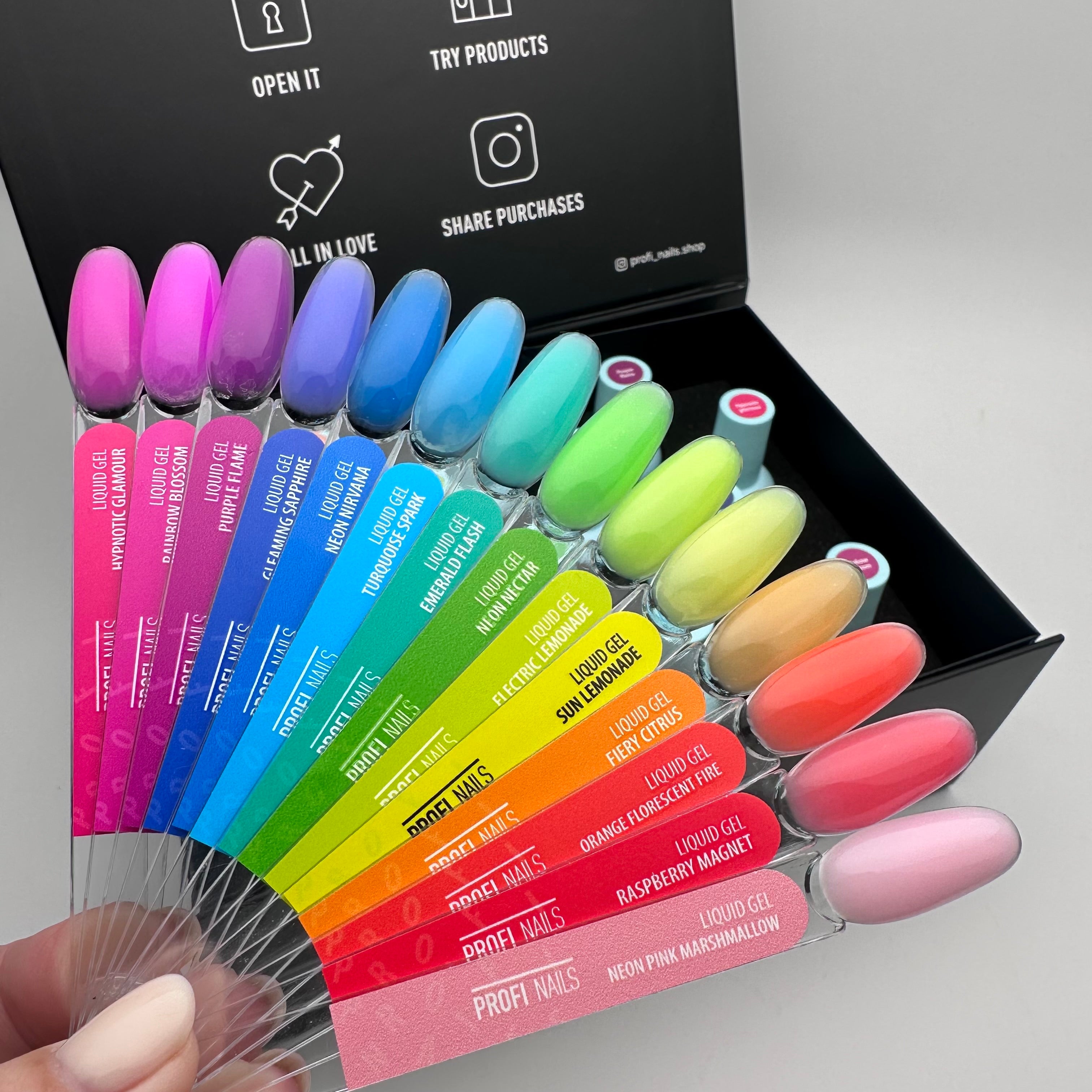 Beauty Box - Liquid Gel - Neon Collection