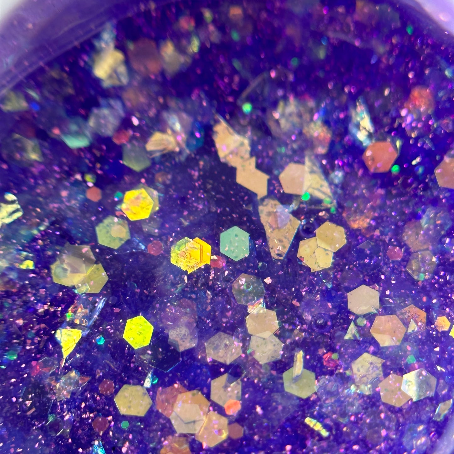 Super Shiny Glitter Purple