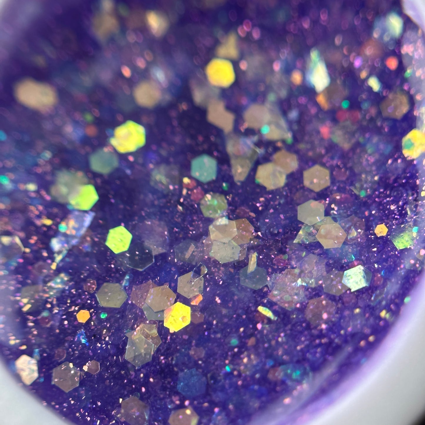 Super Shiny Glitter Purple