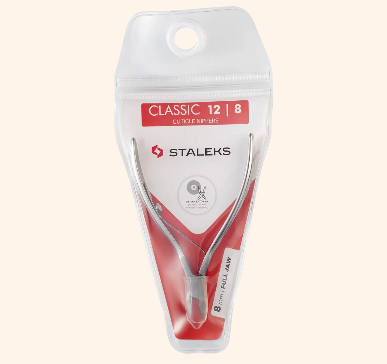 Cuticle nippers CLASSIC 12 8 mm