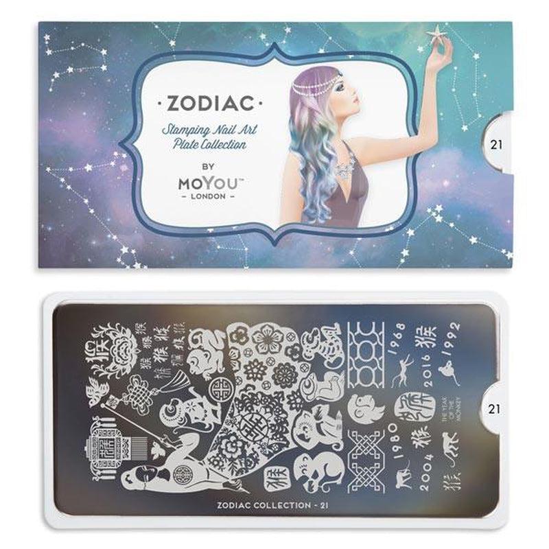 Stamping plate Zodiak #21