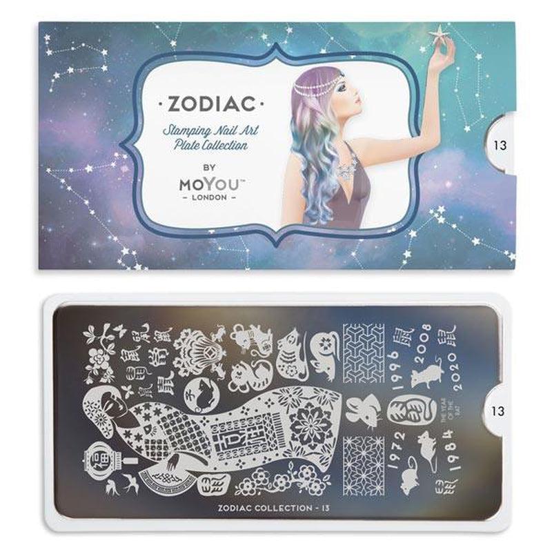 Stamping plate Zodiak #13