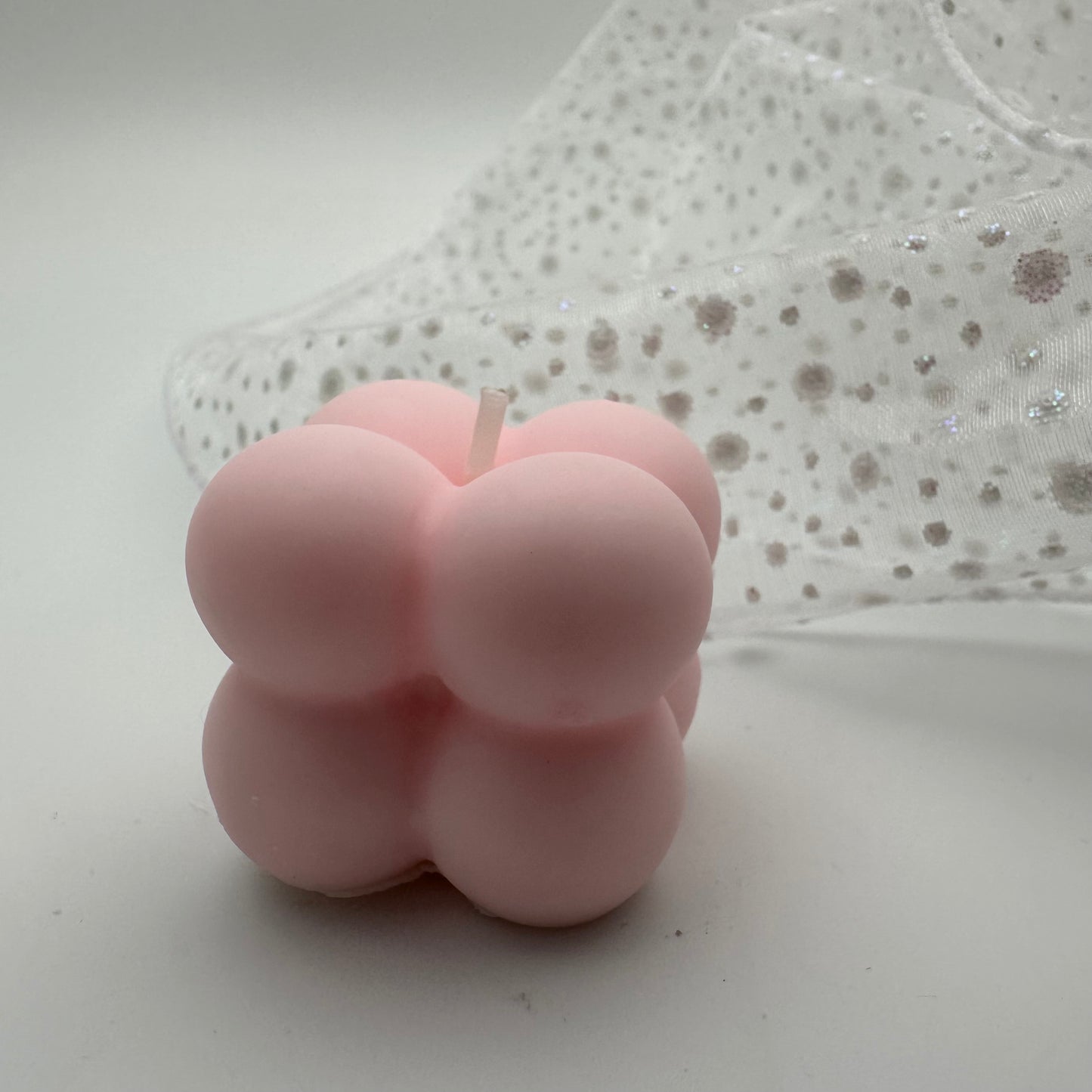 Bubble Candle Pink