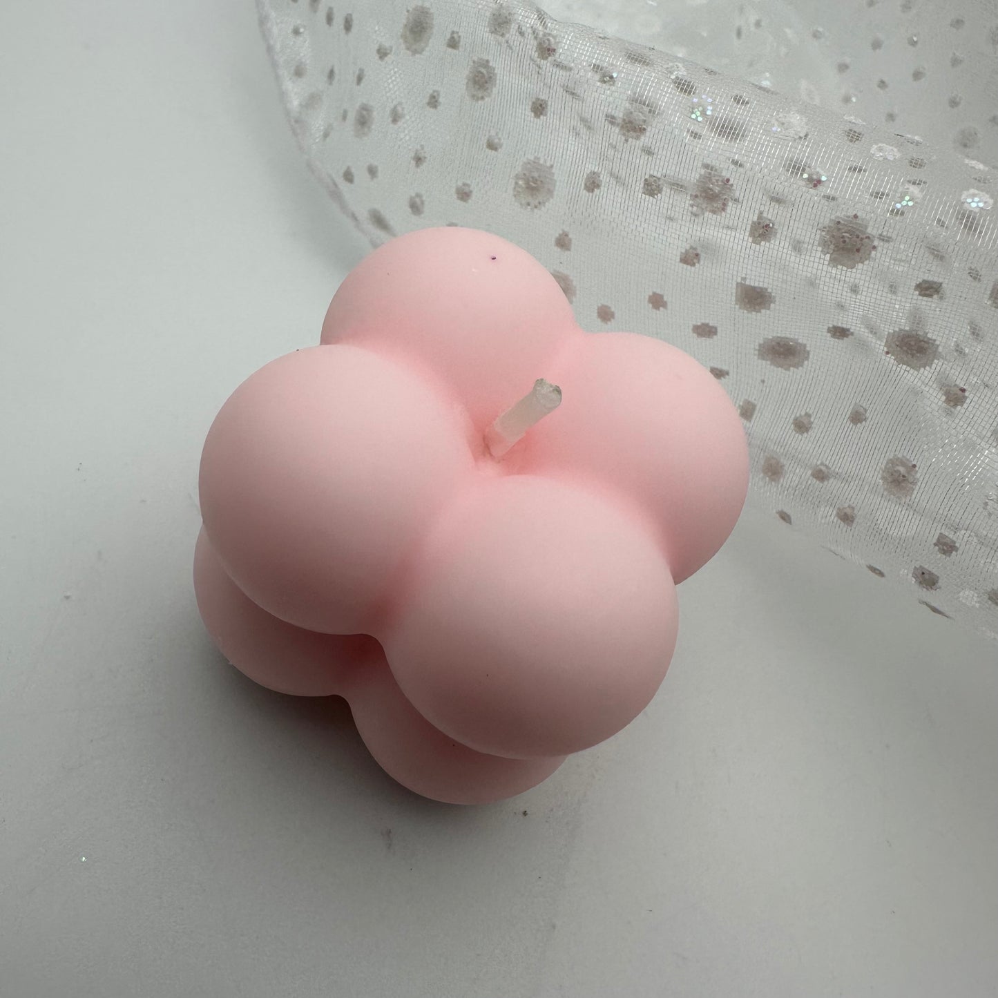 Bubble Candle Pink