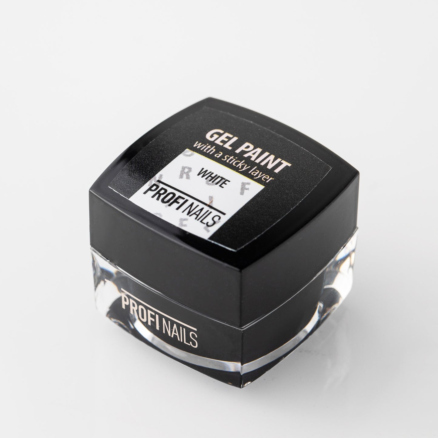 Gel Paint with a sticky layer White
