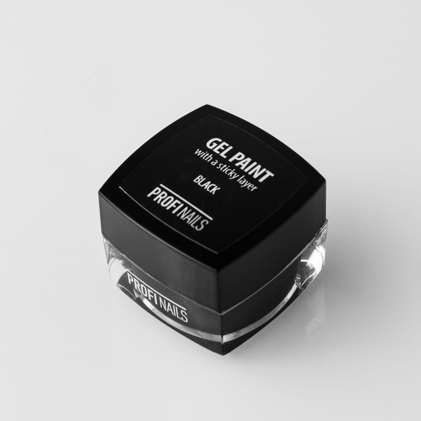 Gel Paint with a sticky layer Black