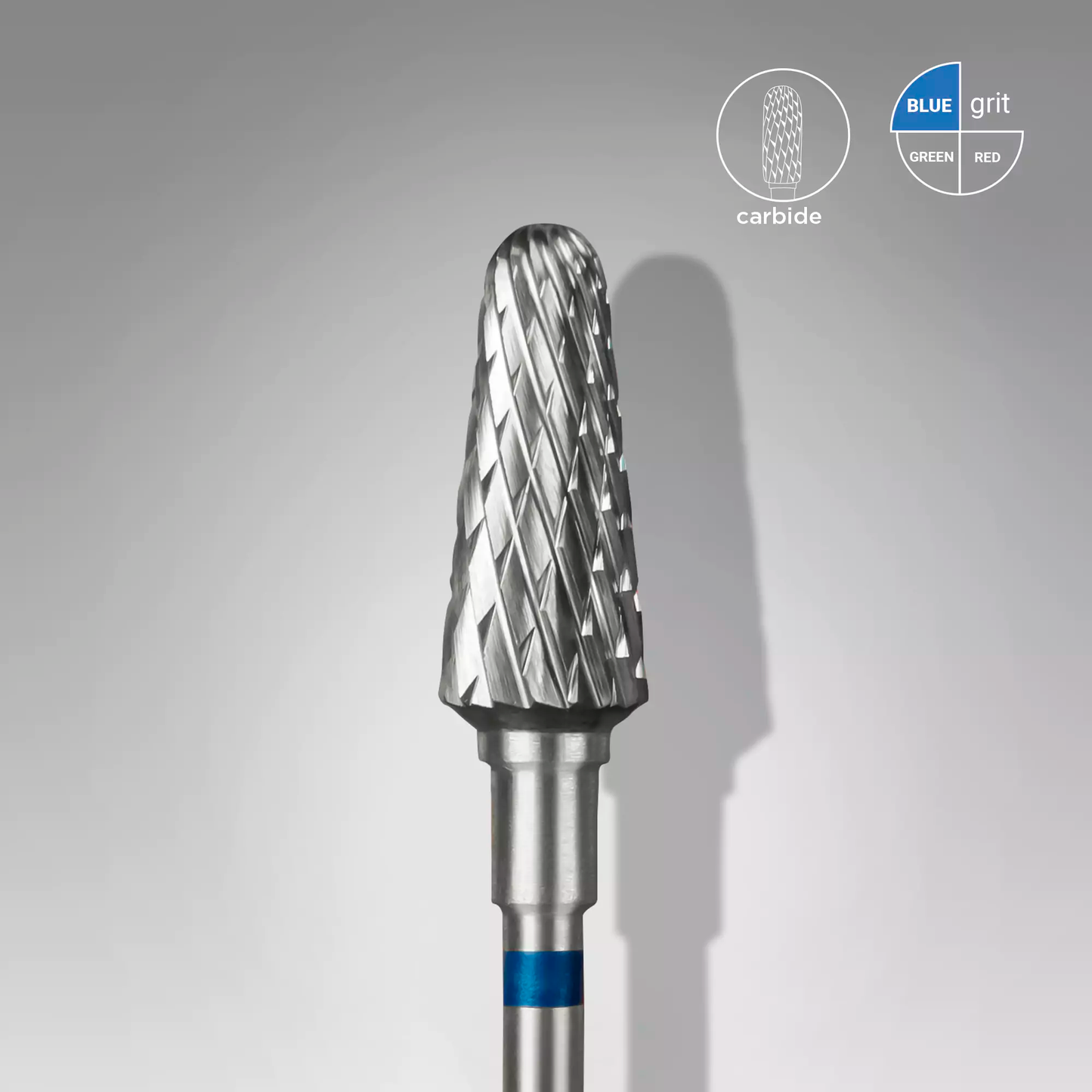 TBC Nail Drill Bit Blue Frustum