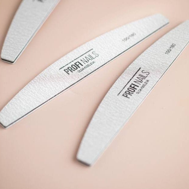 Nails file semicircle