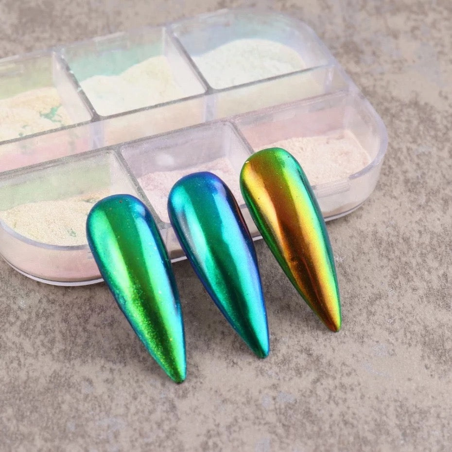 Nail Powder Chrome Chameleon