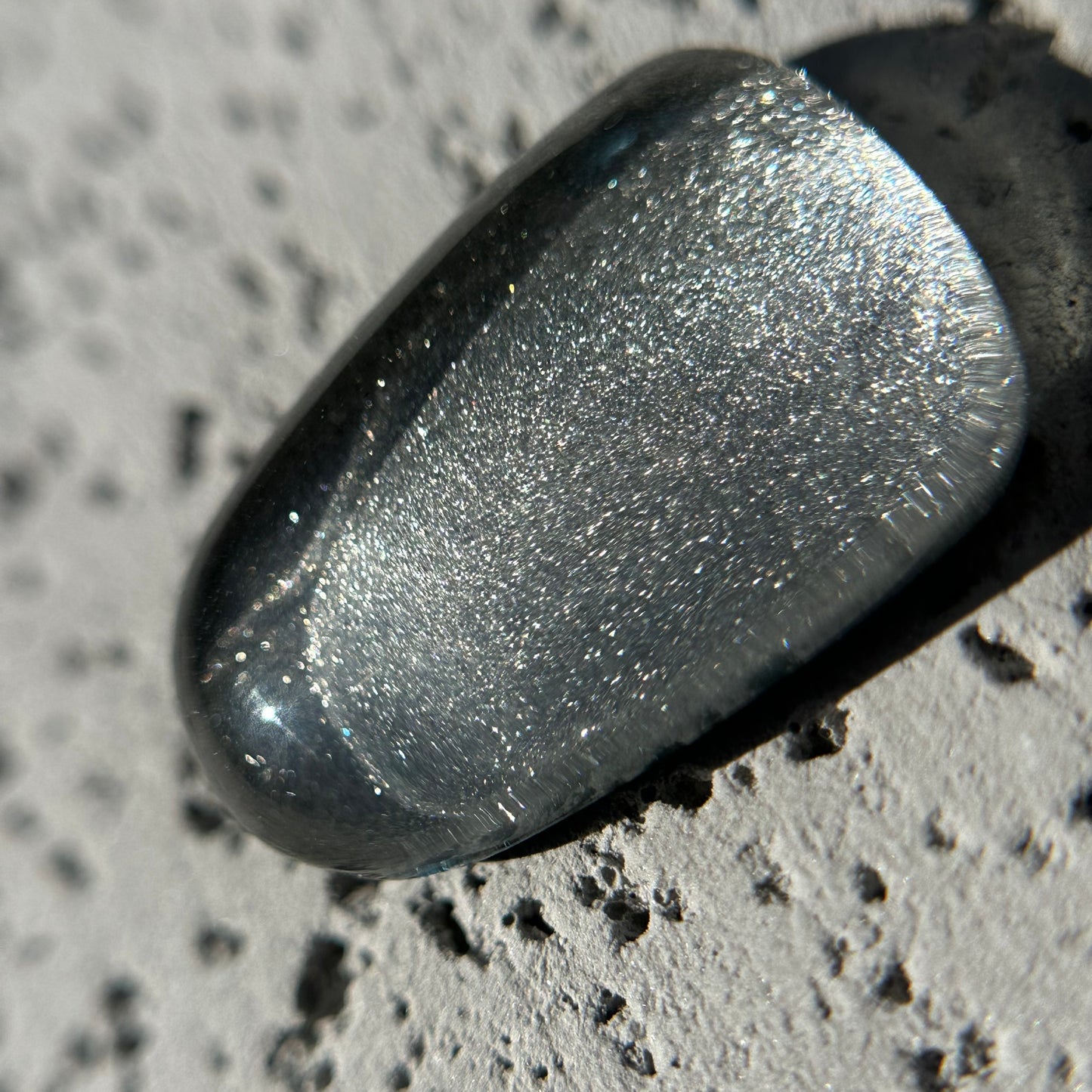 Gel Polish - Silver Cat Eye 9D