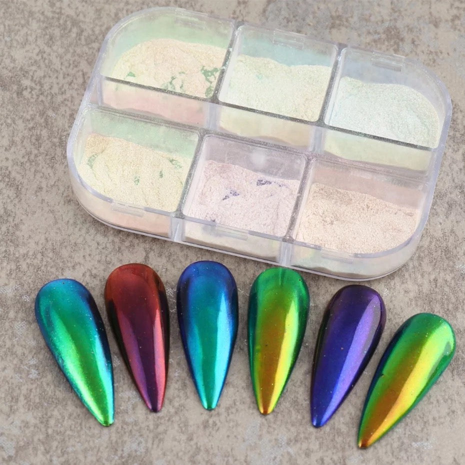 Nail Powder Chrome Chameleon