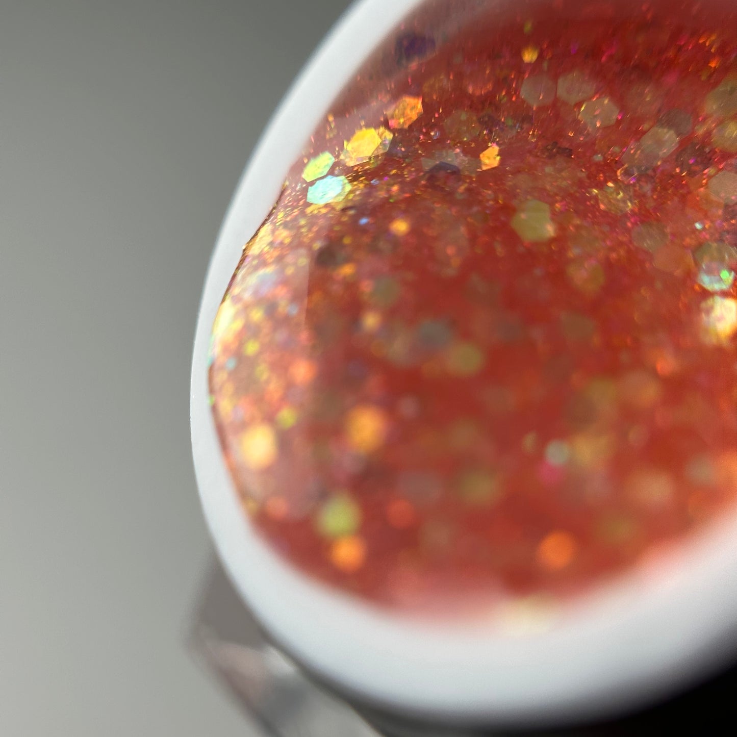 Super Shiny Glitter Peach