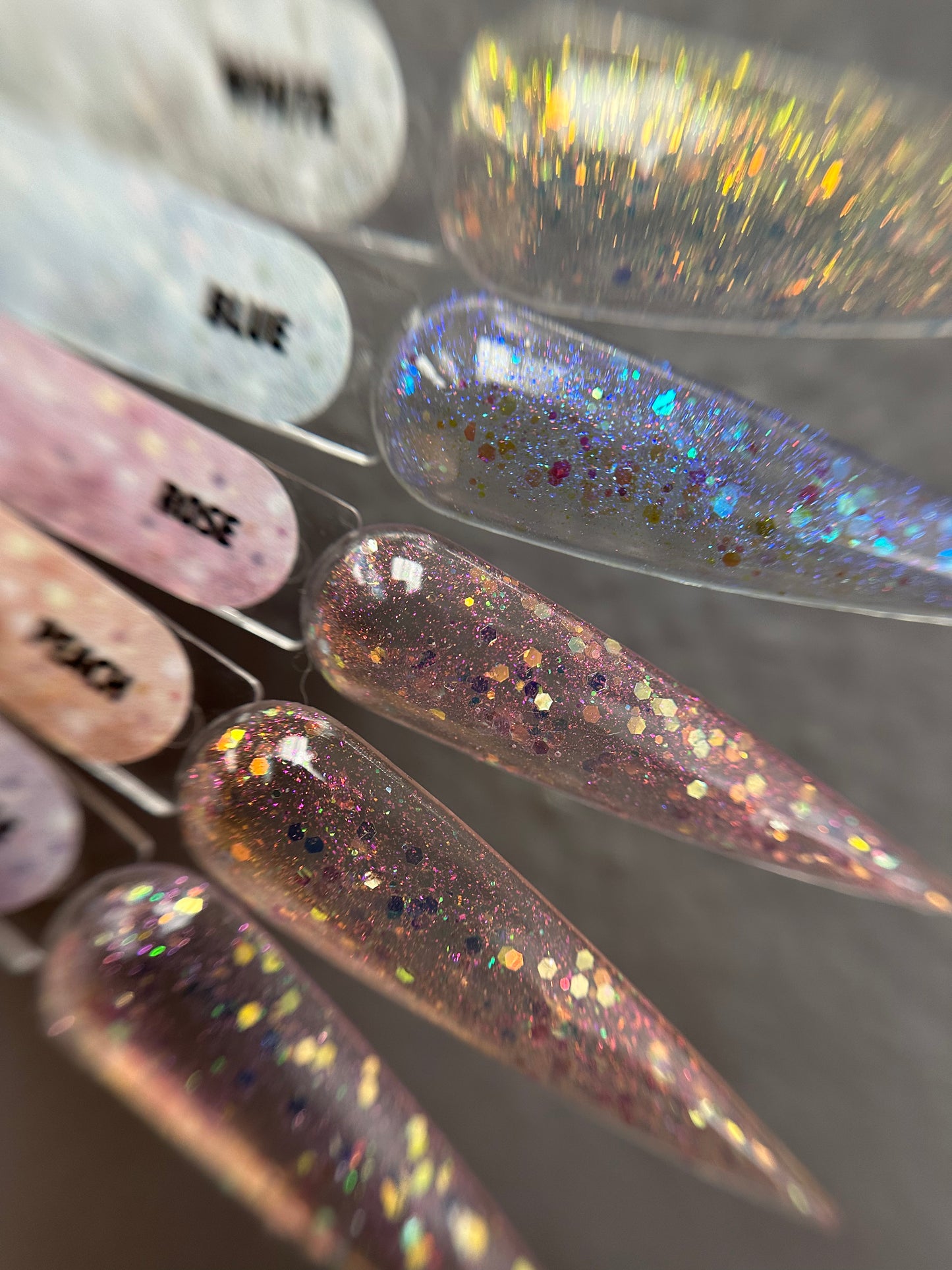 Super Shiny Glitter Peach