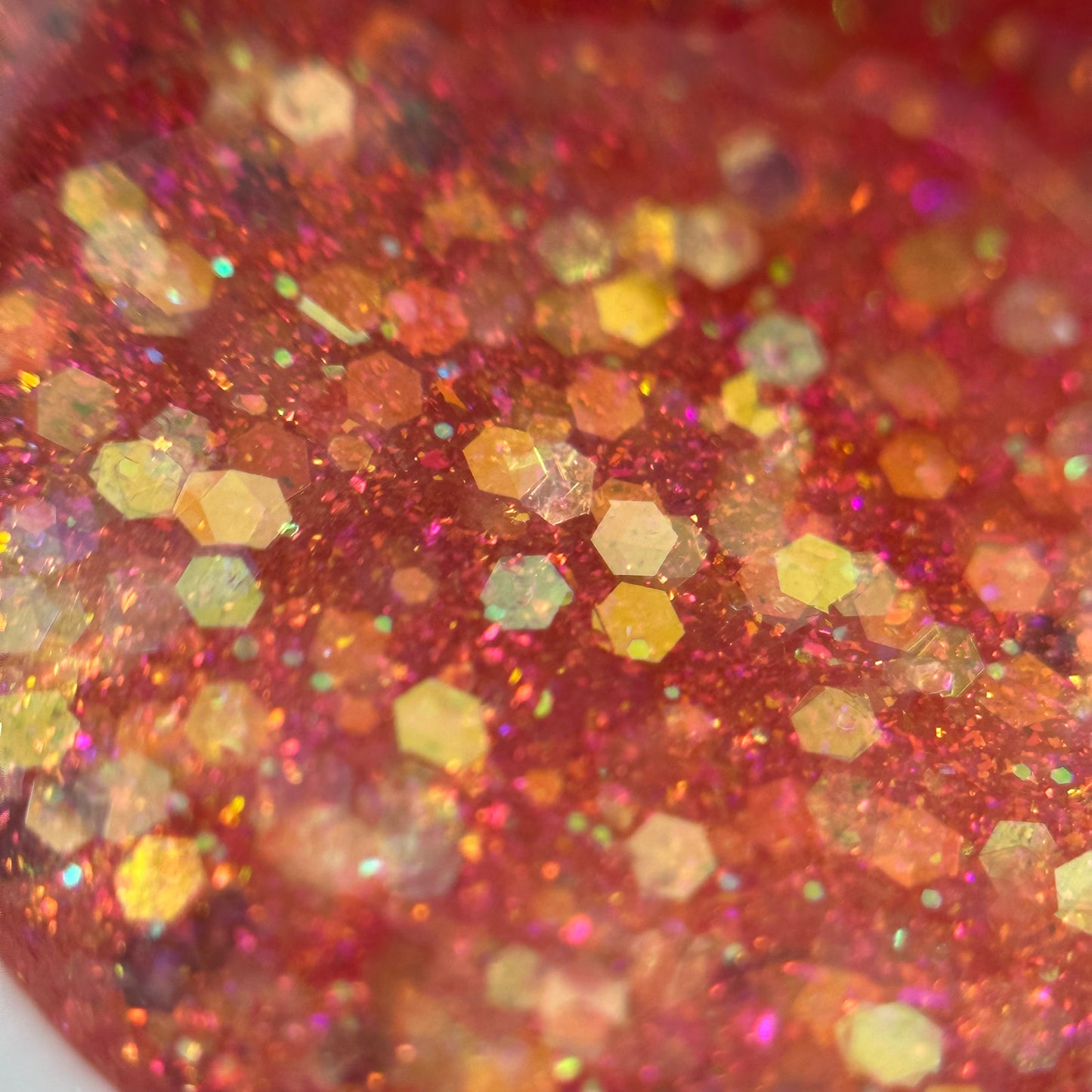 Super Shiny Glitter Peach