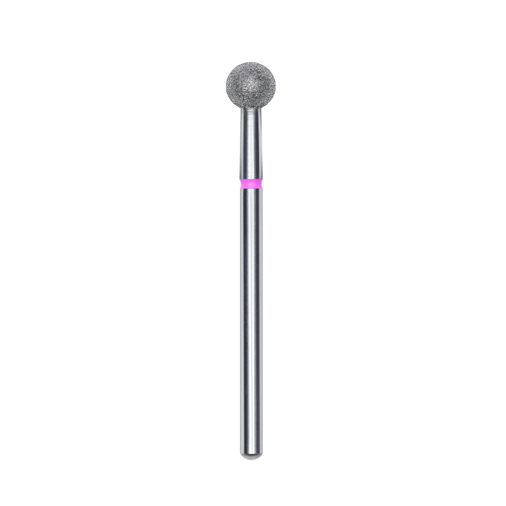 Diamond Nail Bit Ball 5mm Red