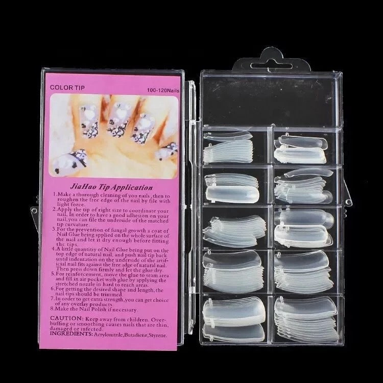 Top forms for nail extension