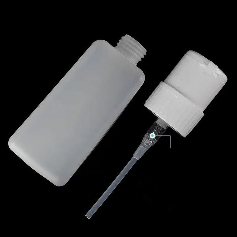 Liquid storage pump dispenser bottles
