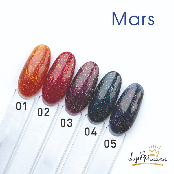Gel Polish Mars Collection 10ml.