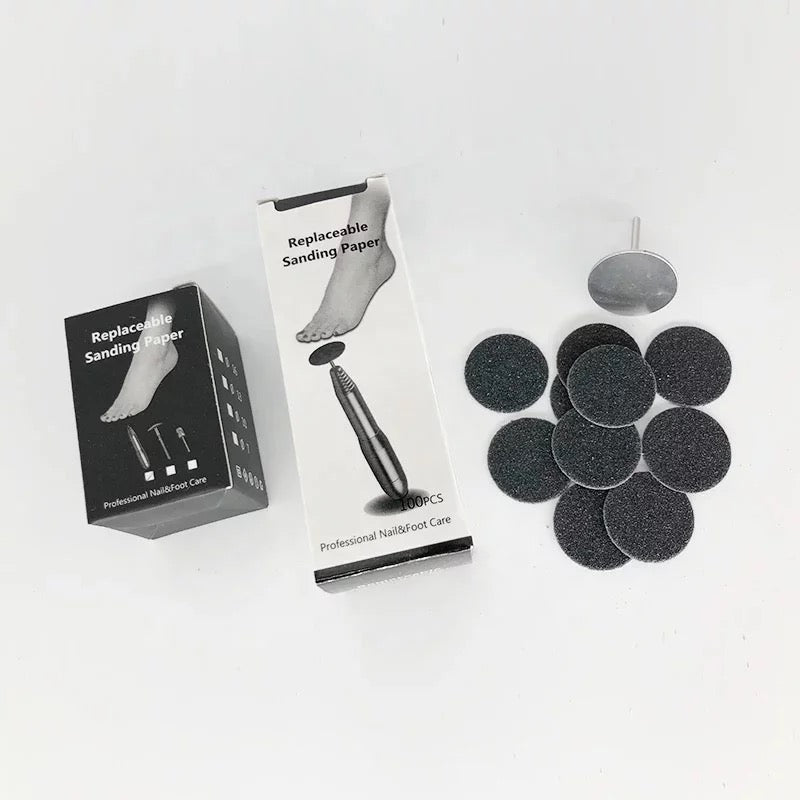 Metal Disc with 50 pc replacement food files