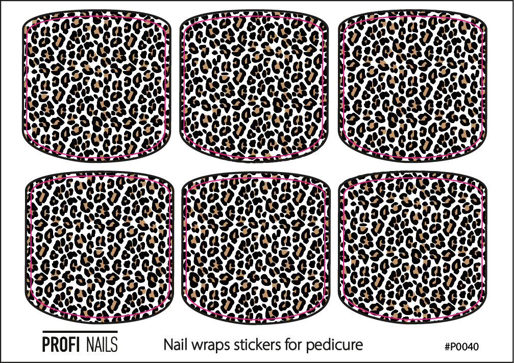 Nail Wraps Podo Mini #0040