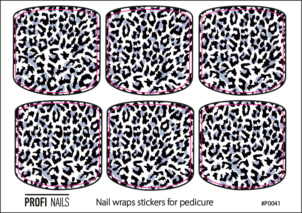 Nail Wraps Podo Mini #0041