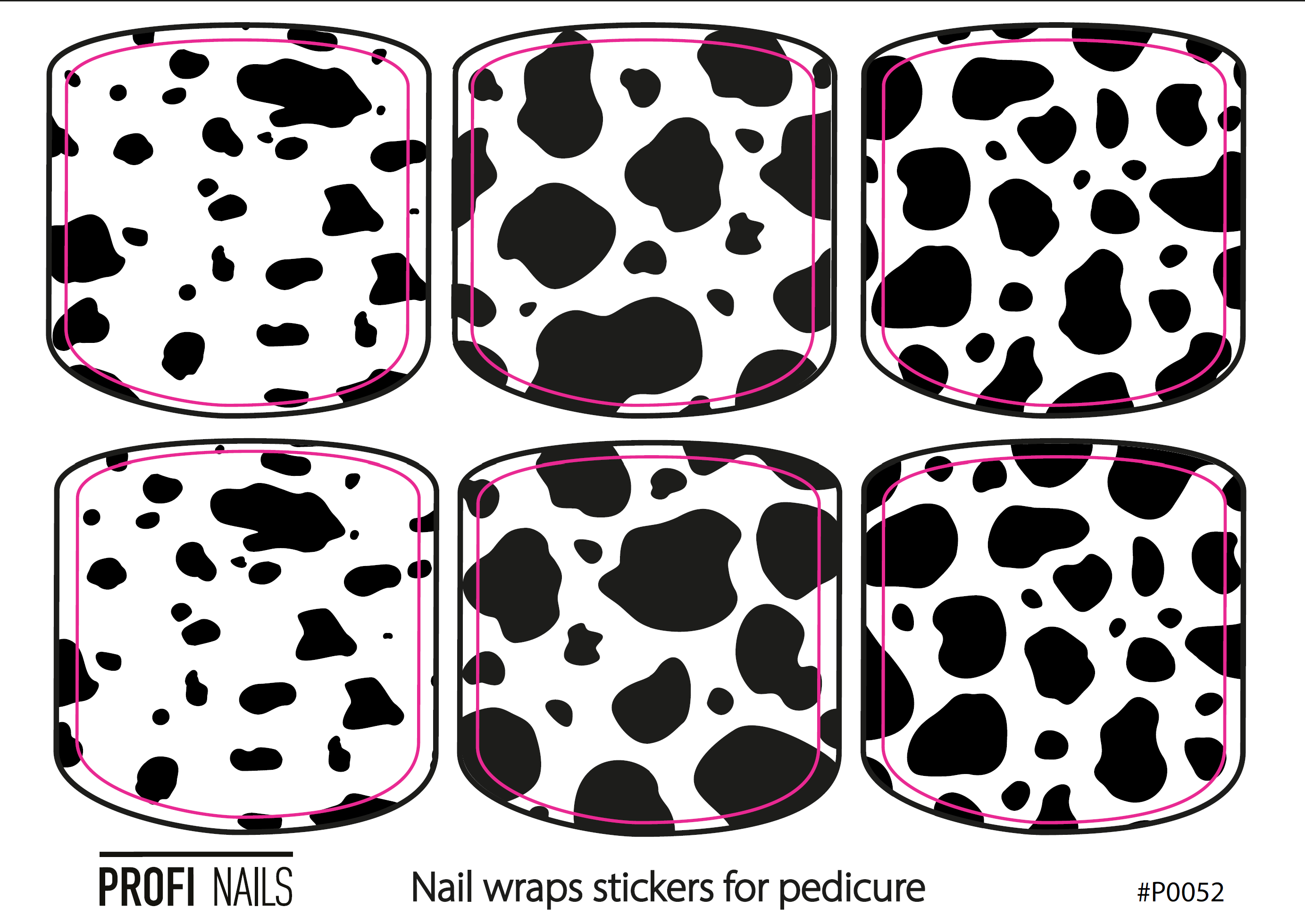 Nail Wraps Podo Mini #0052