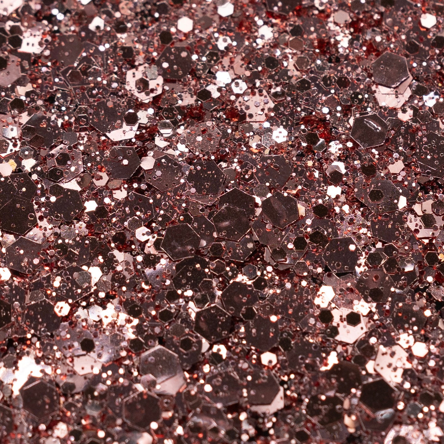 Glitter Gel - Gold Rose