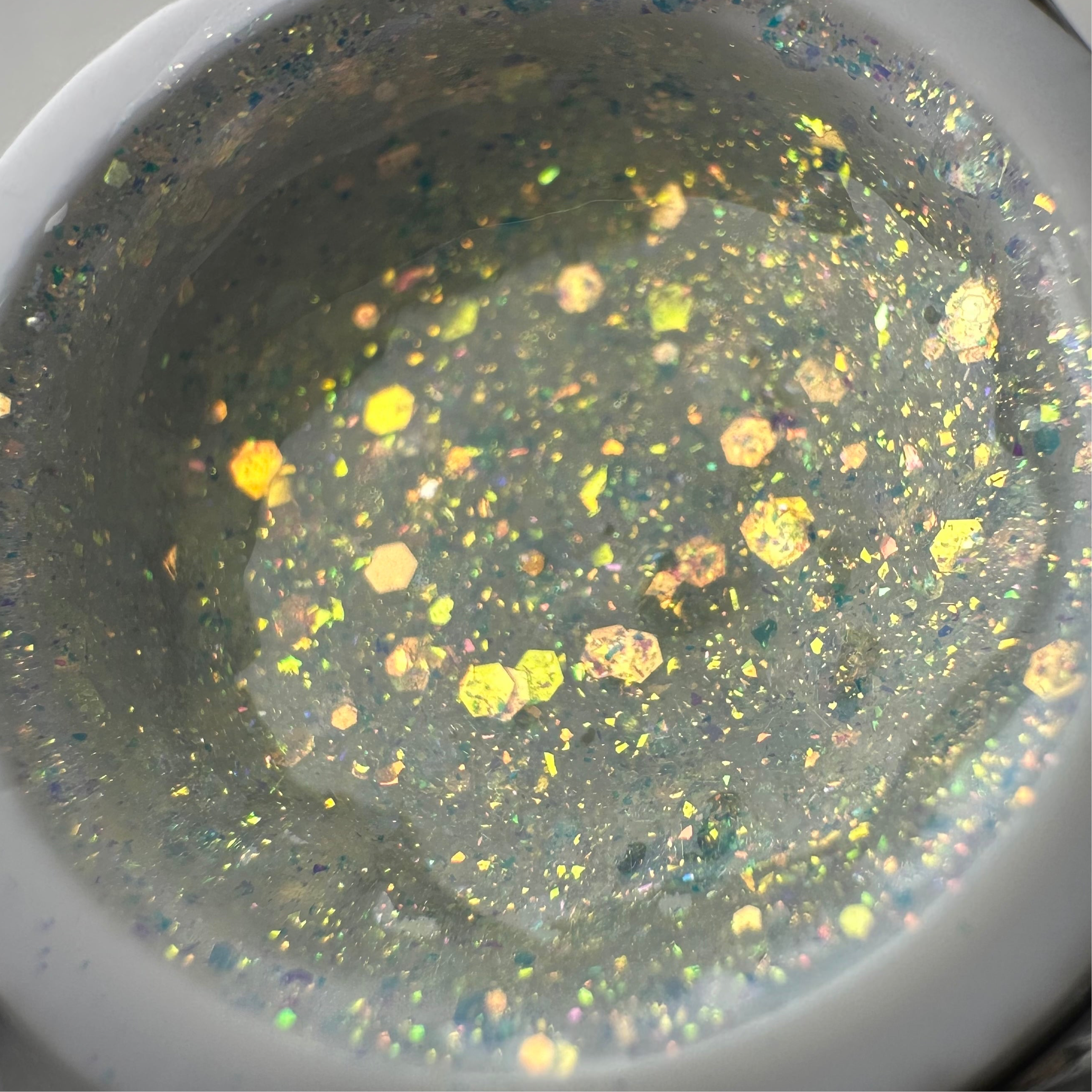 Super Shiny Glitter White