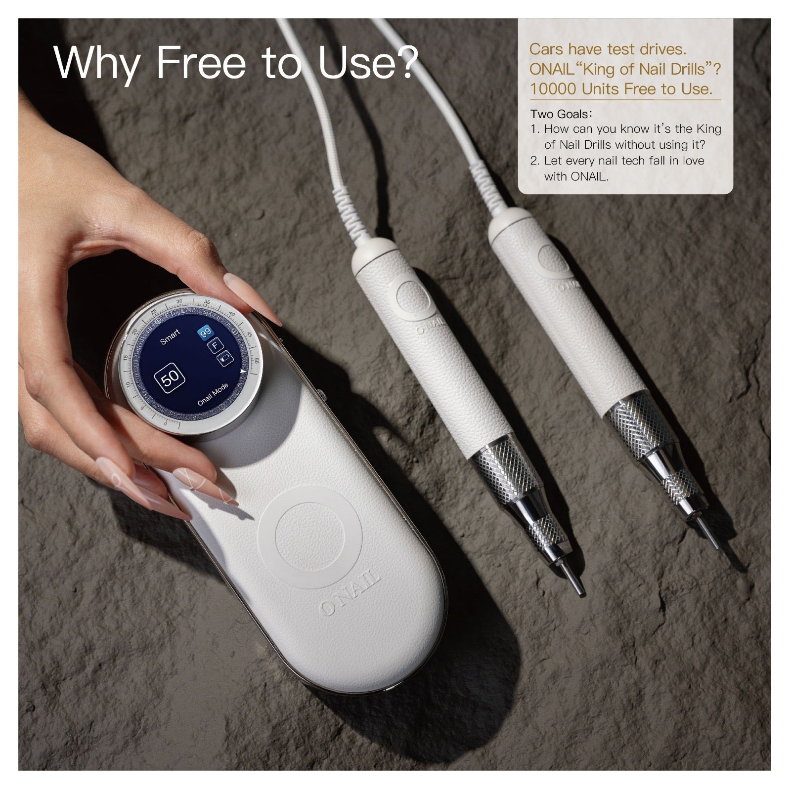 Nail Drill AI Precision PRO Max - O NAIL – Profi Nails
