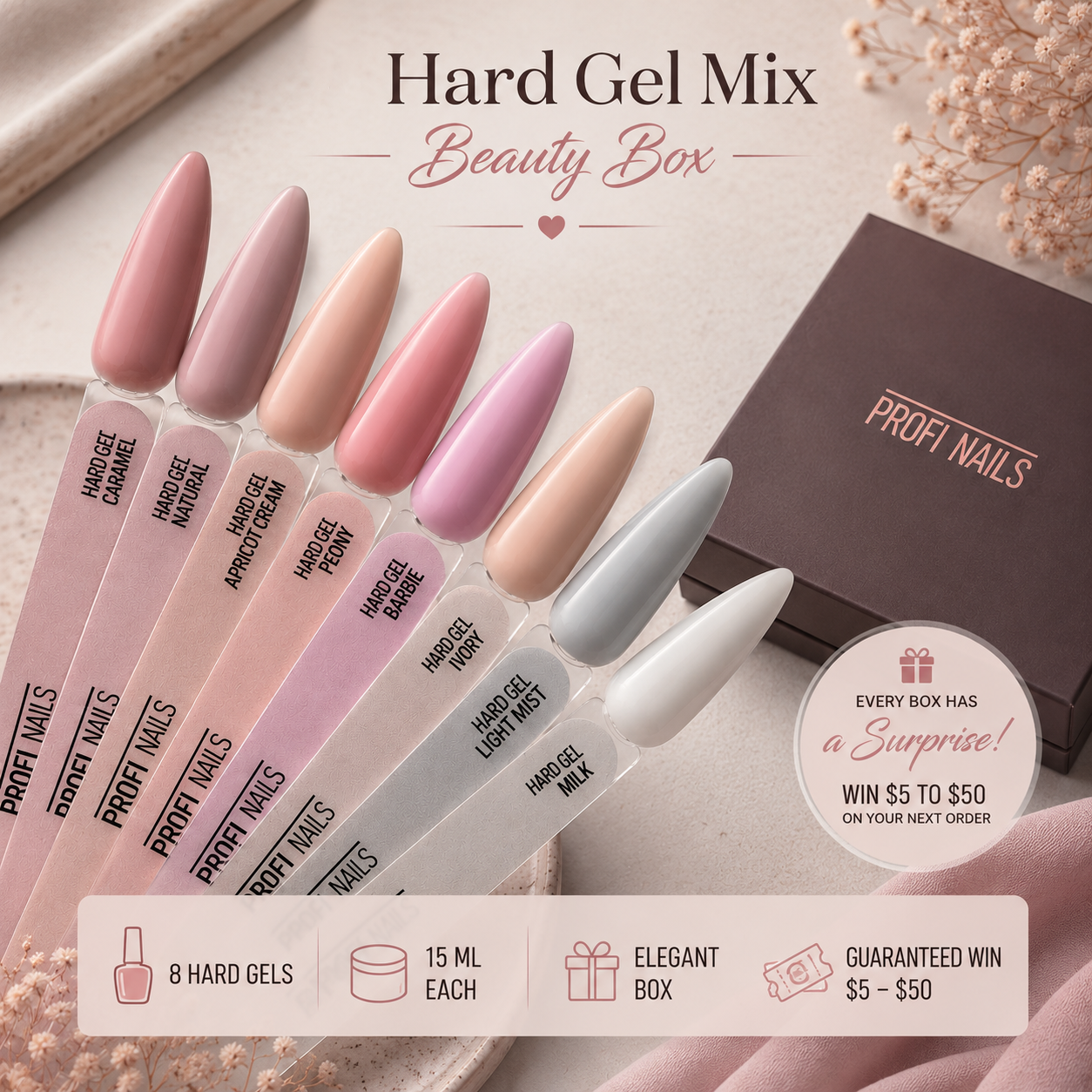 #1 Hard Gel Mix - Beauty Box
