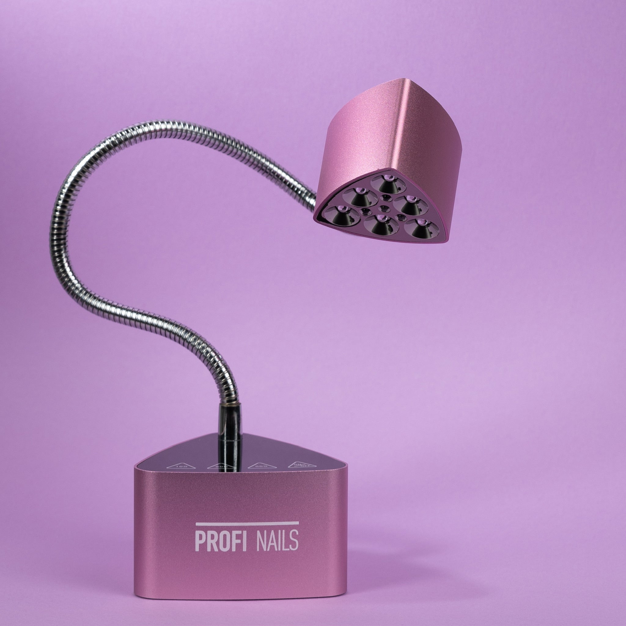 Mini Desktop UV/LED Nail Lamp / Gold Rose
