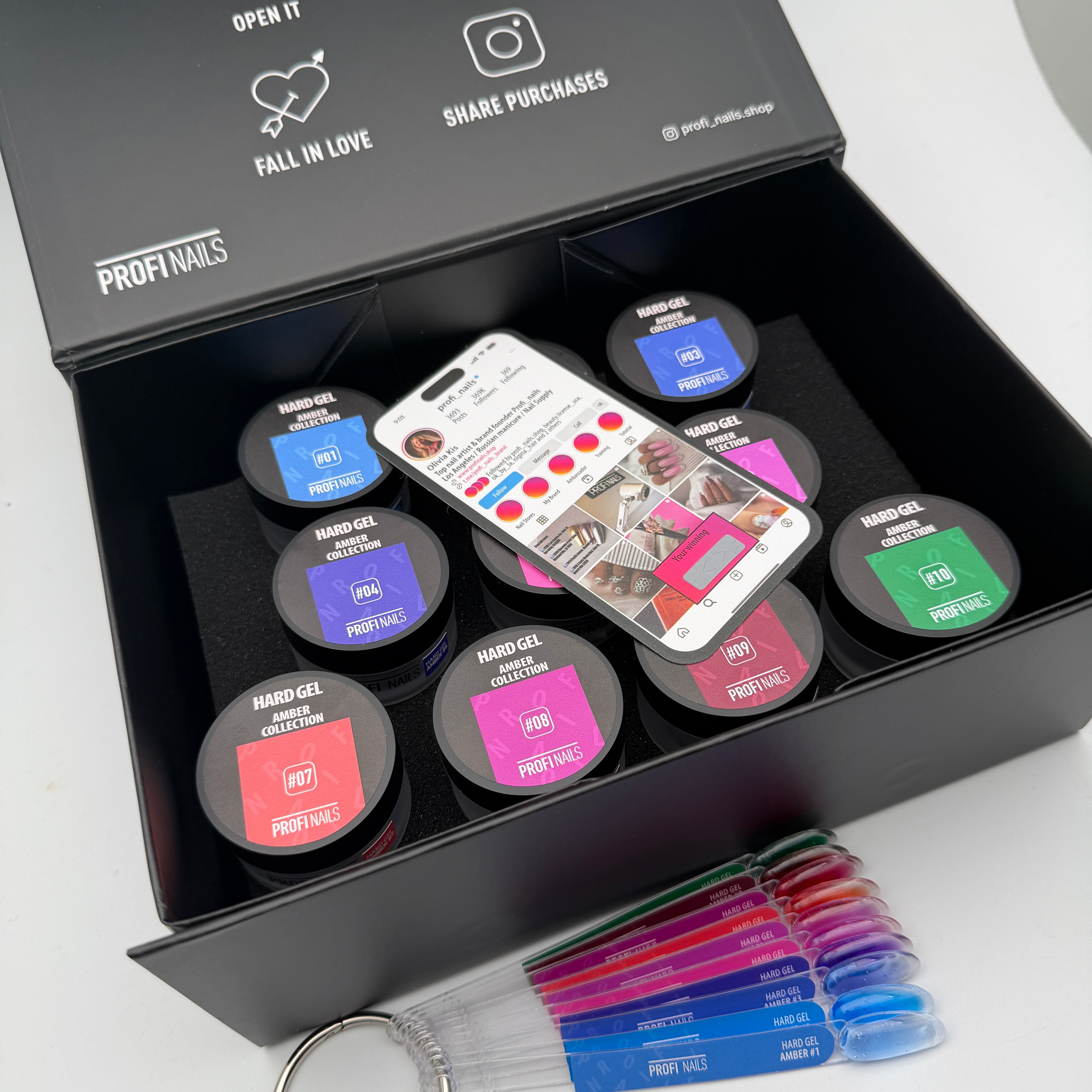 Amber Collection - Beauty Box - Hard Gel