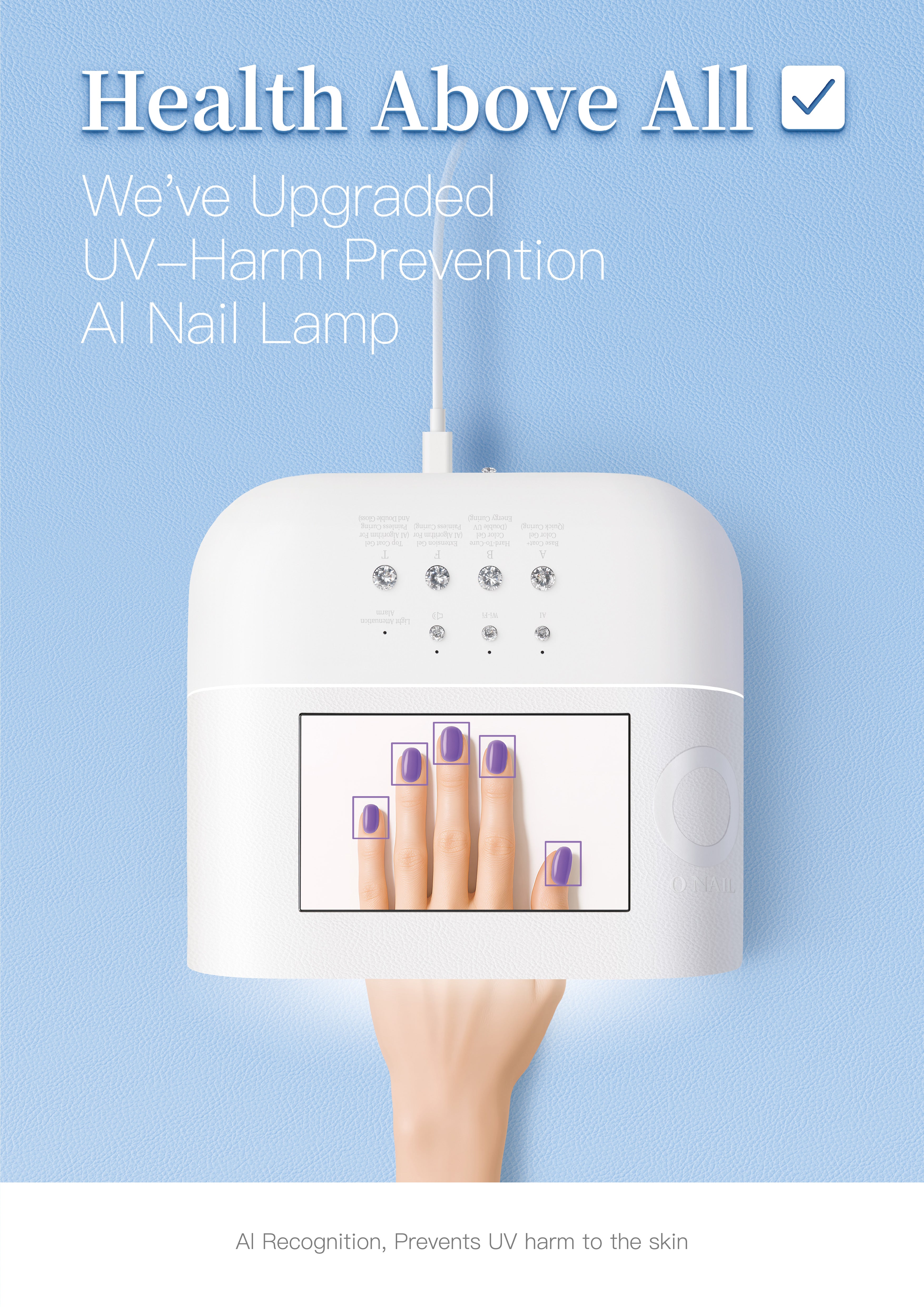 AI Nail Lamp - O NAIL – Profi Nails