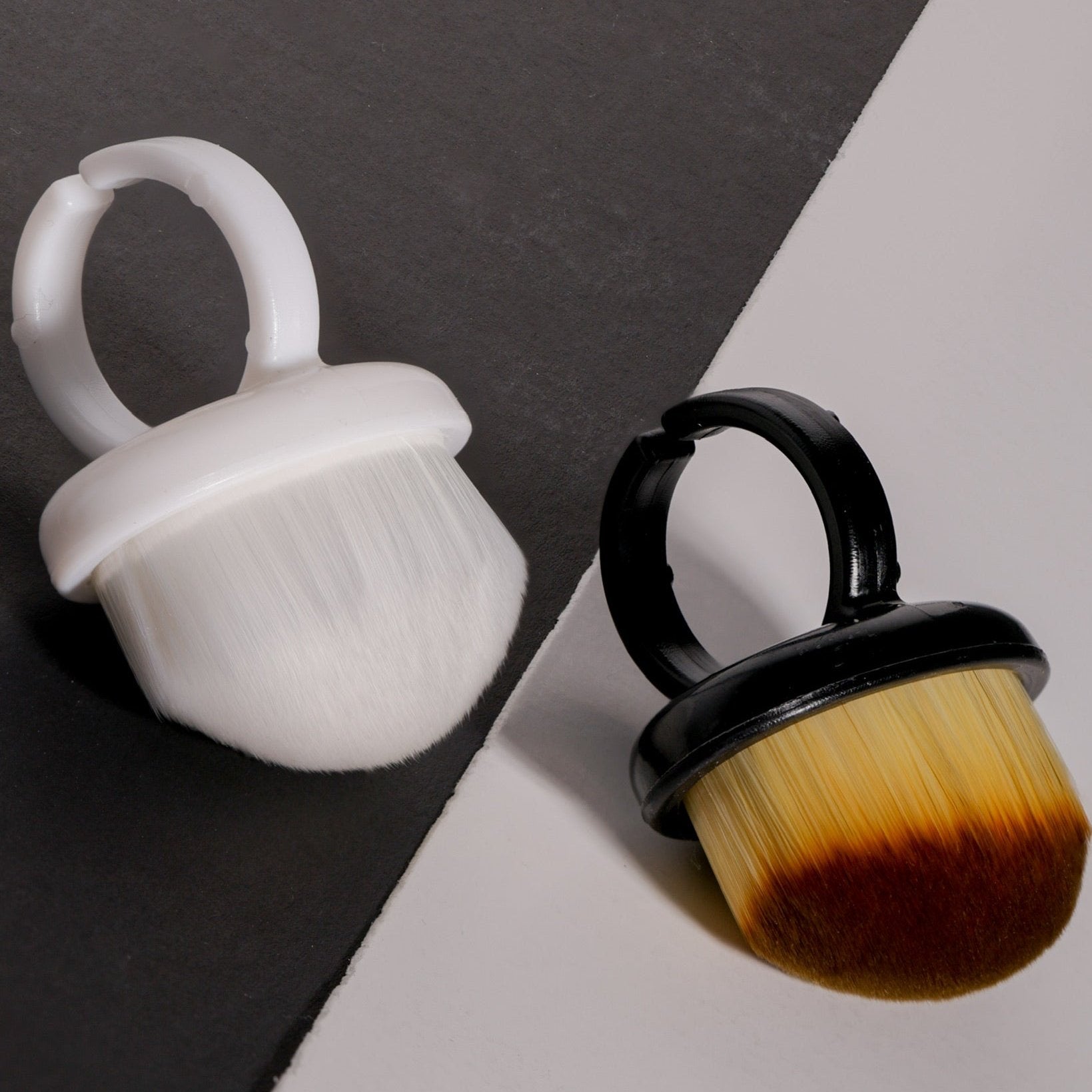 Soft Finger Brush White