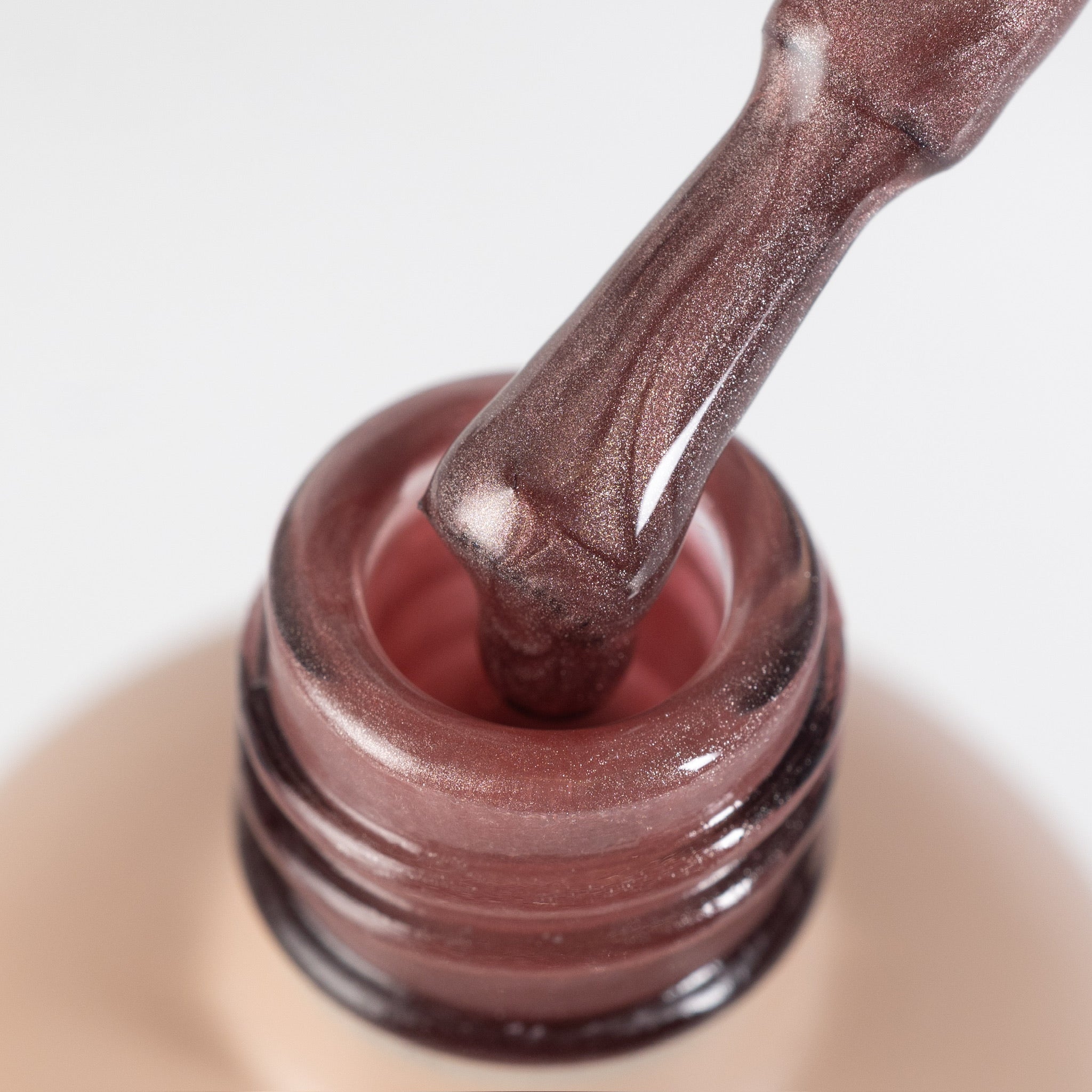 Gel Polish - Korean Cat Eye - Rose Caramel