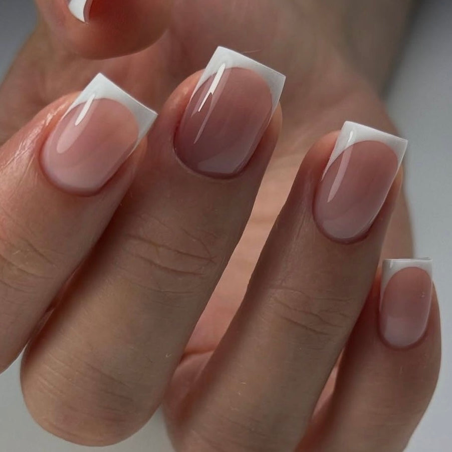 Professional Apricot Cream hard gel for natural-looking nail overlays