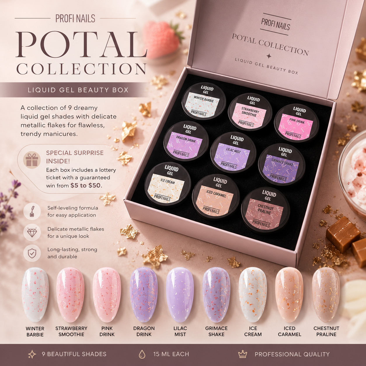 Potal Collection - Beauty Box - Liquid Gel