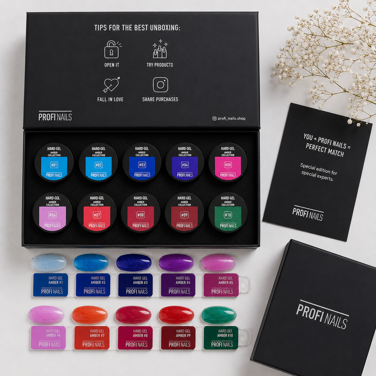 Amber Collection - Beauty Box - Hard Gel