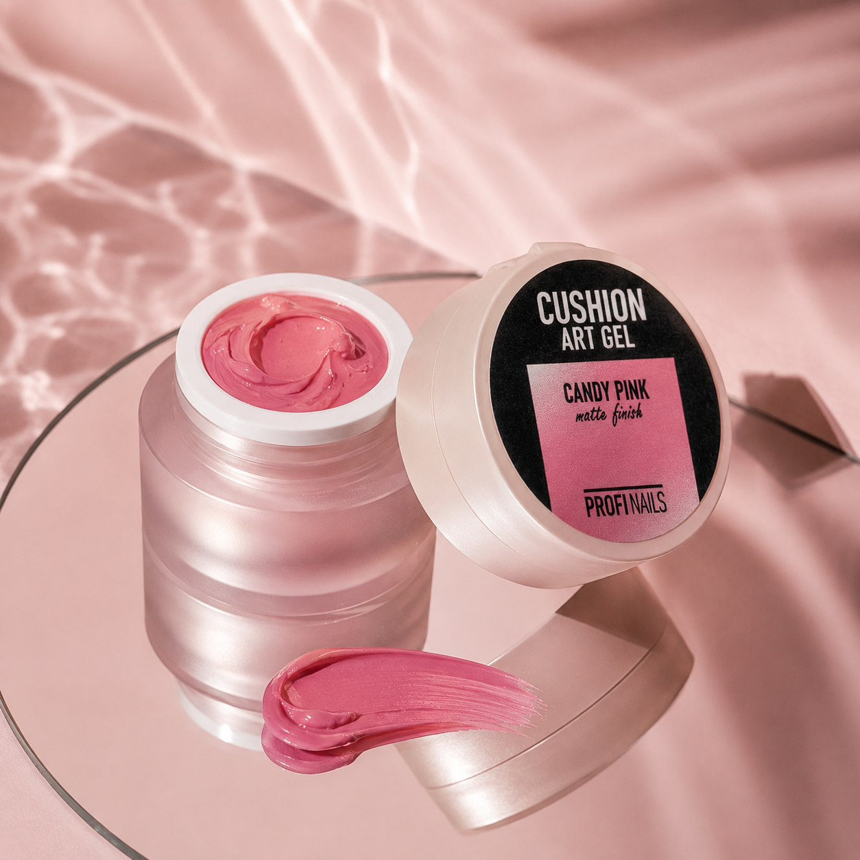 Cushion Ombre Nail Art Gel - Candy Pink