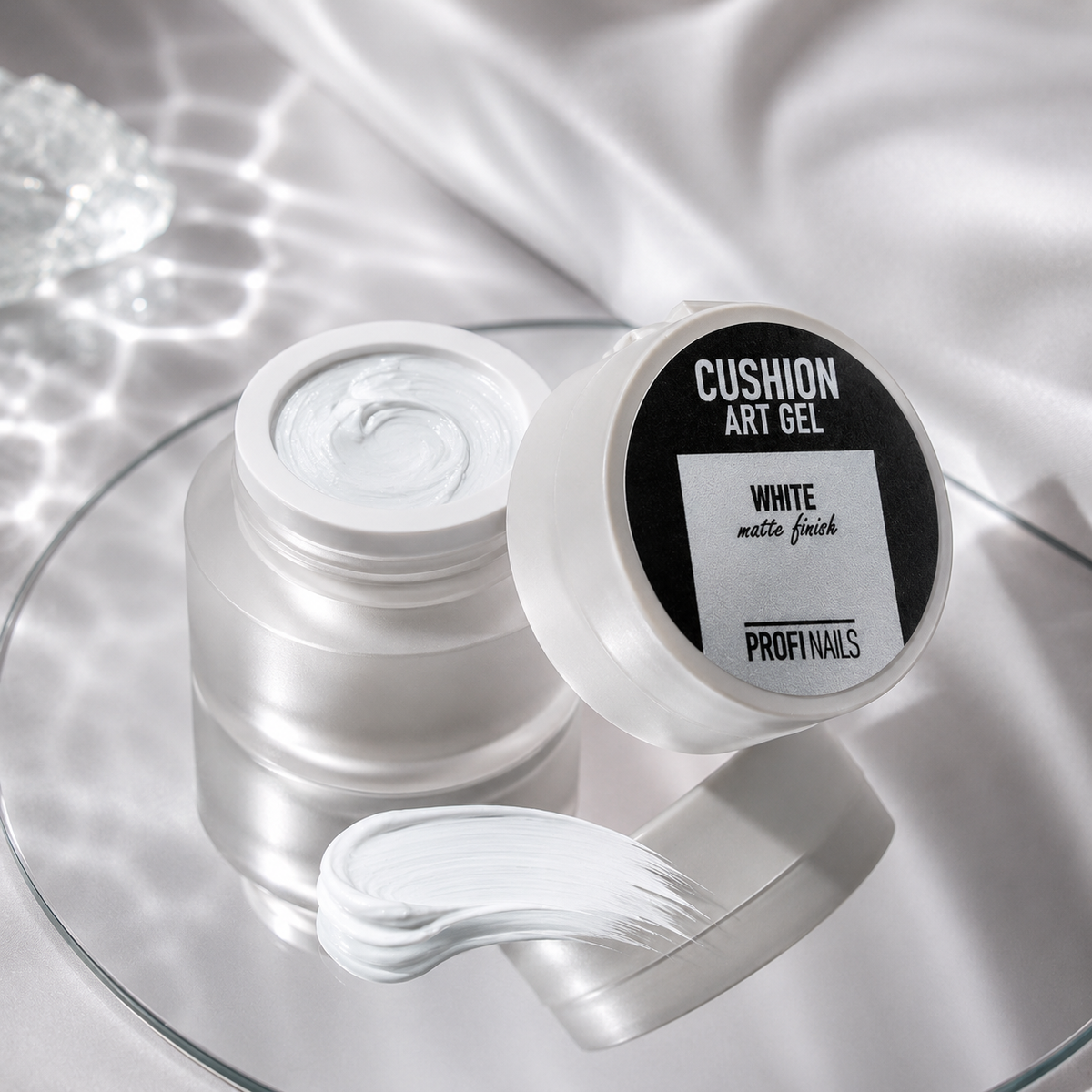 Cushion Ombre Nail Art Gel - White