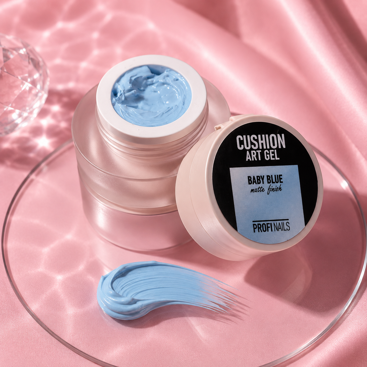 Cushion Ombre Nail Art Gel - Baby Blue