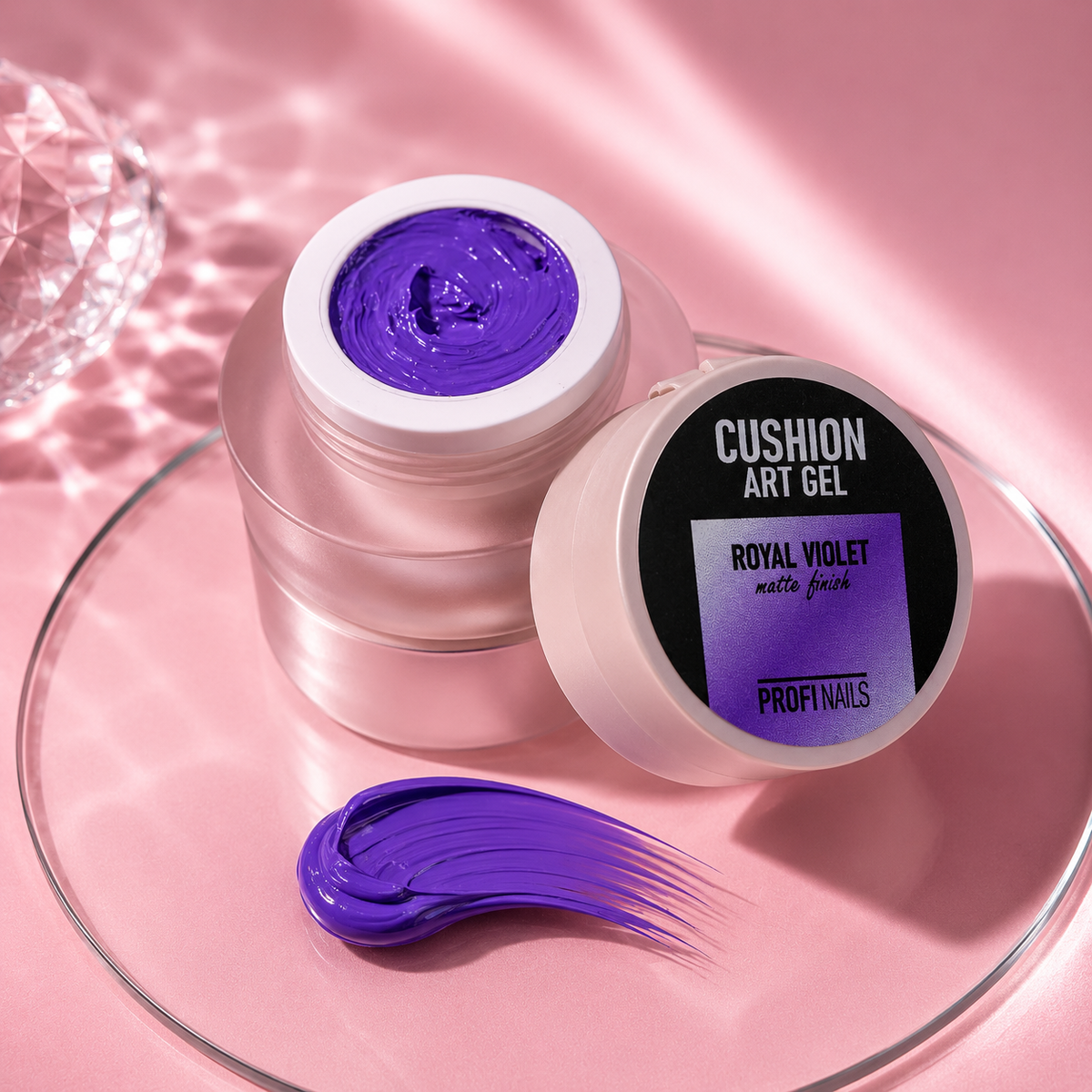 Cushion Ombre Nail Art Gel - Royal Violet