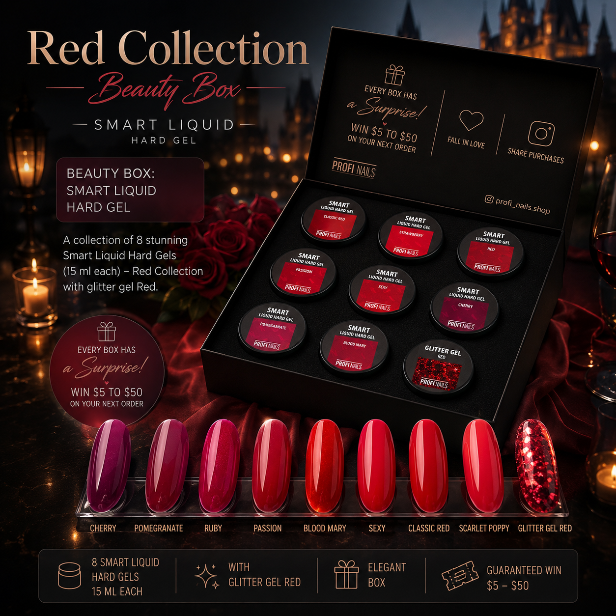 Red Collection - Beauty Box - Smart Liquid