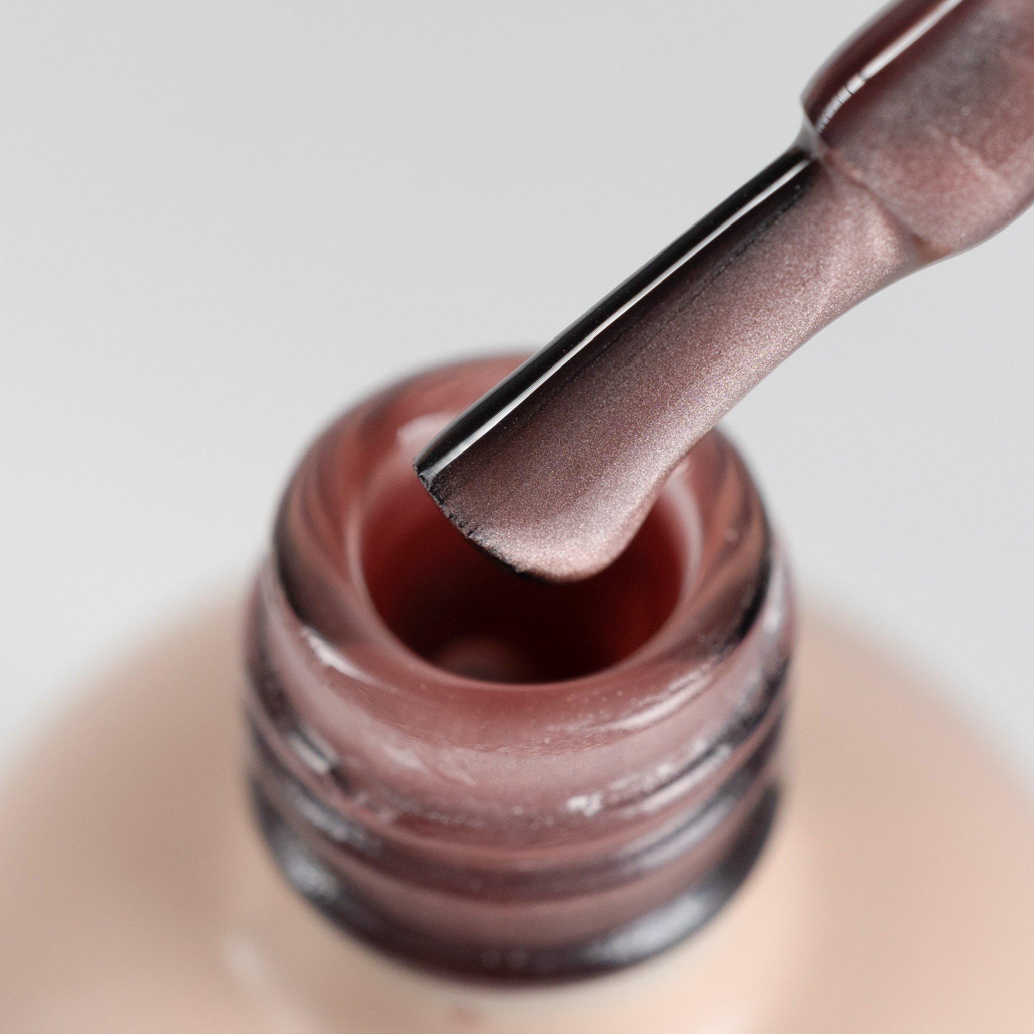 Gel Polish Korean Cat Eye - Rose Caramel