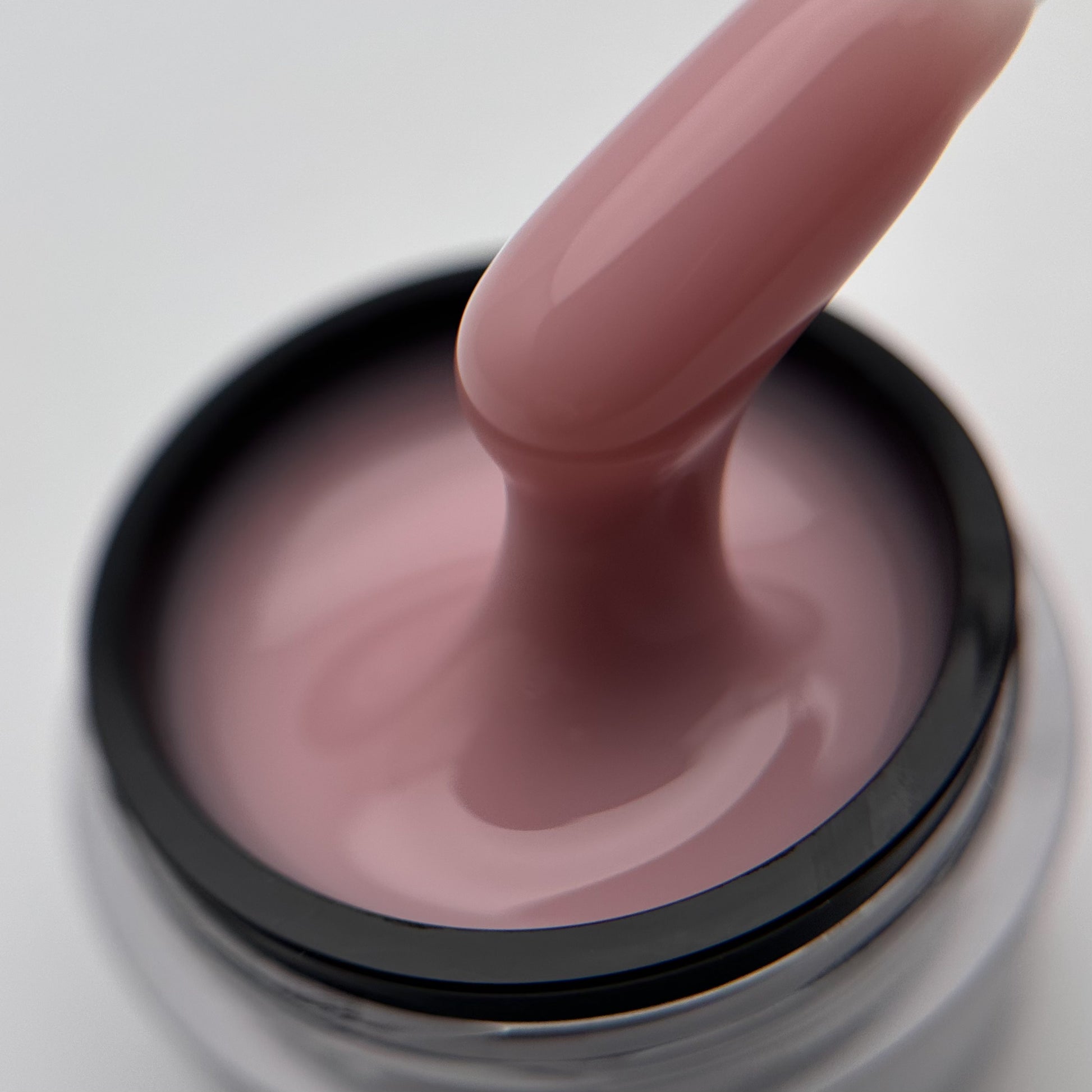 Professional Gentle Beige hard gel for natural-looking nail overlays