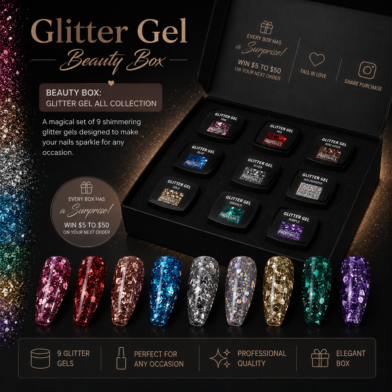 Glitter Gel - Beauty Box