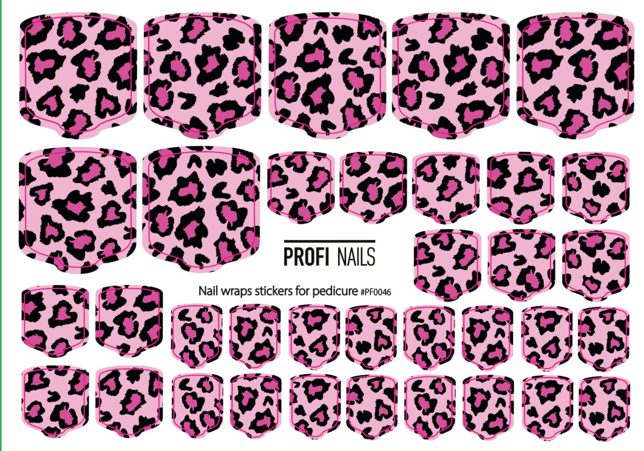 Nail Wraps Podo Full #0046