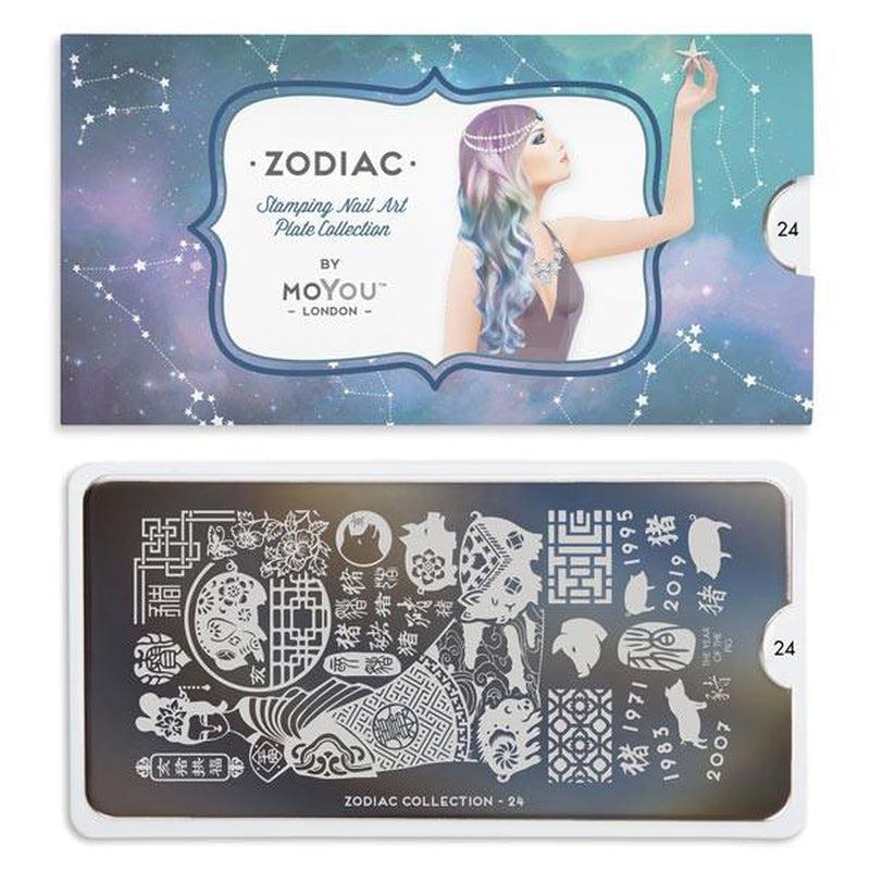 Stamping plate Zodiak #24
